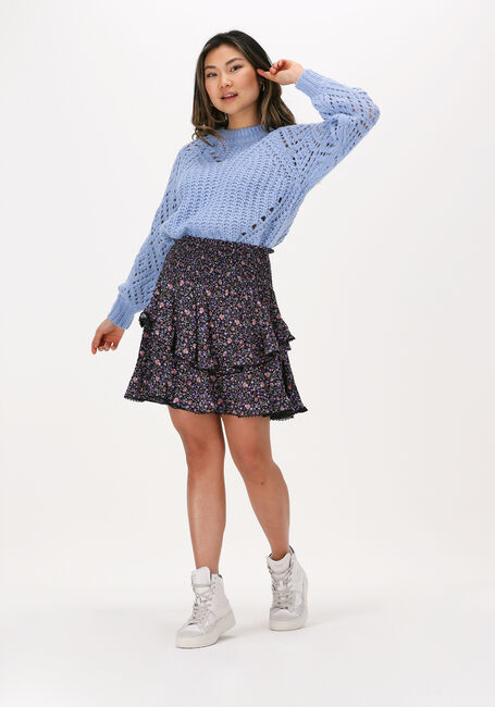 Lichtblauwe Y.A.S. Trui YASELVI LS KNIT PULLOVER - large