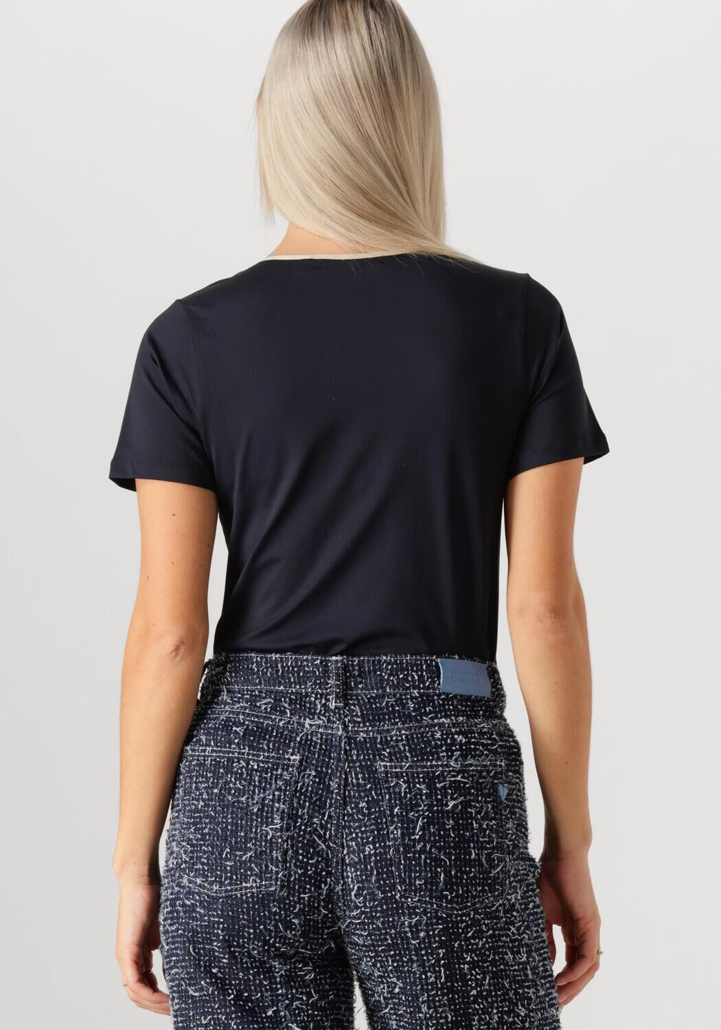 NUKUS Dames Tops & T-shirts Tirza Top Uni Blauw
