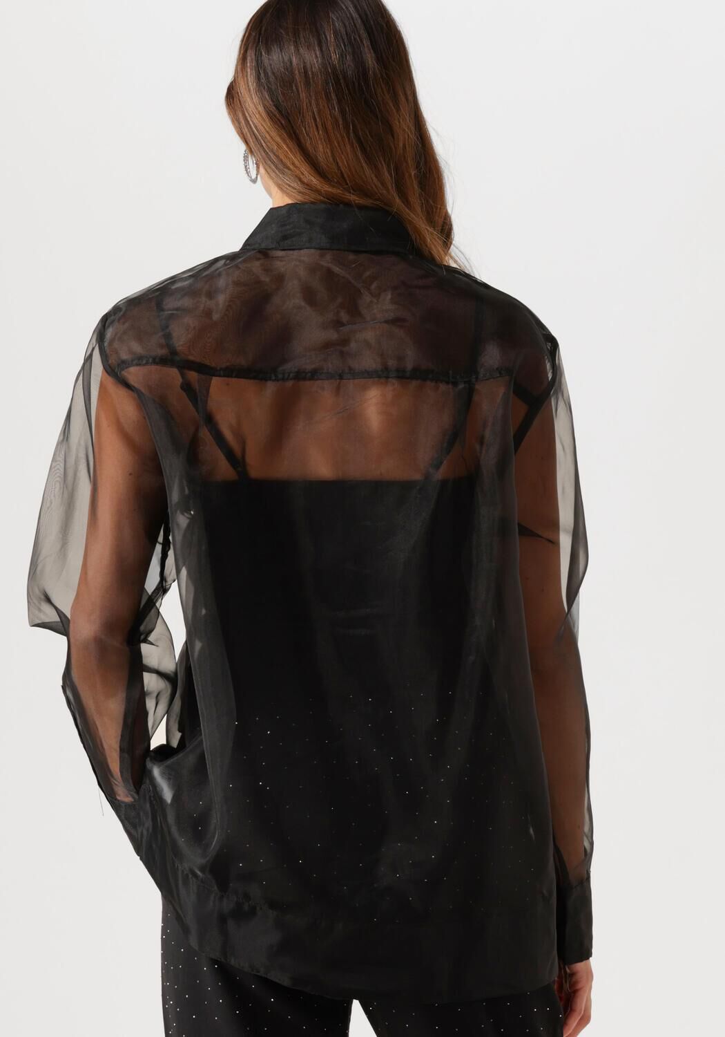 MSCH COPENHAGEN Dames Blouses Mschlita Shirt Zwart