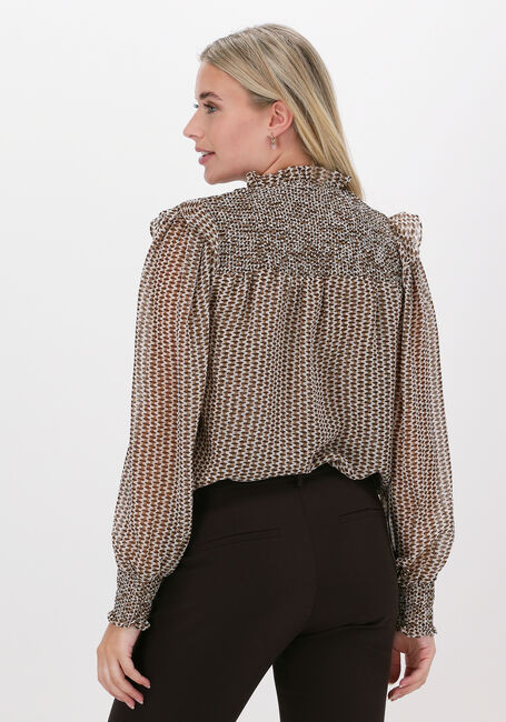 Camel NEO NOIR Blouses FILJA ABSTRACT BLOUSE - large