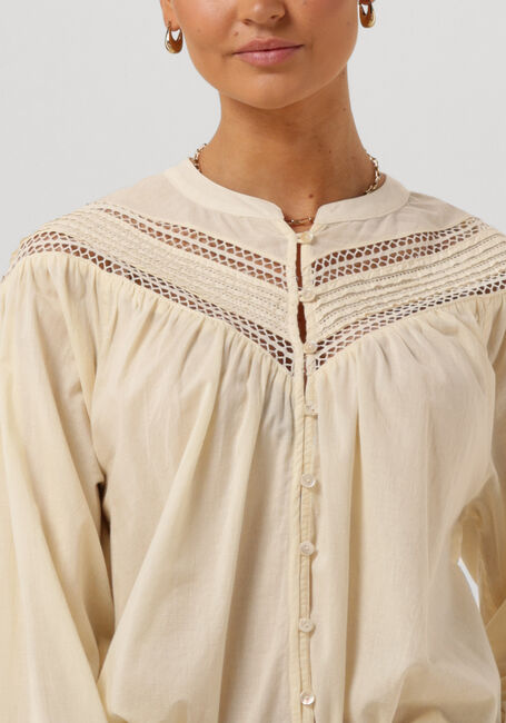 Beige CIRCLE OF TRUST Blouses TRIXIE BLOUSE - large