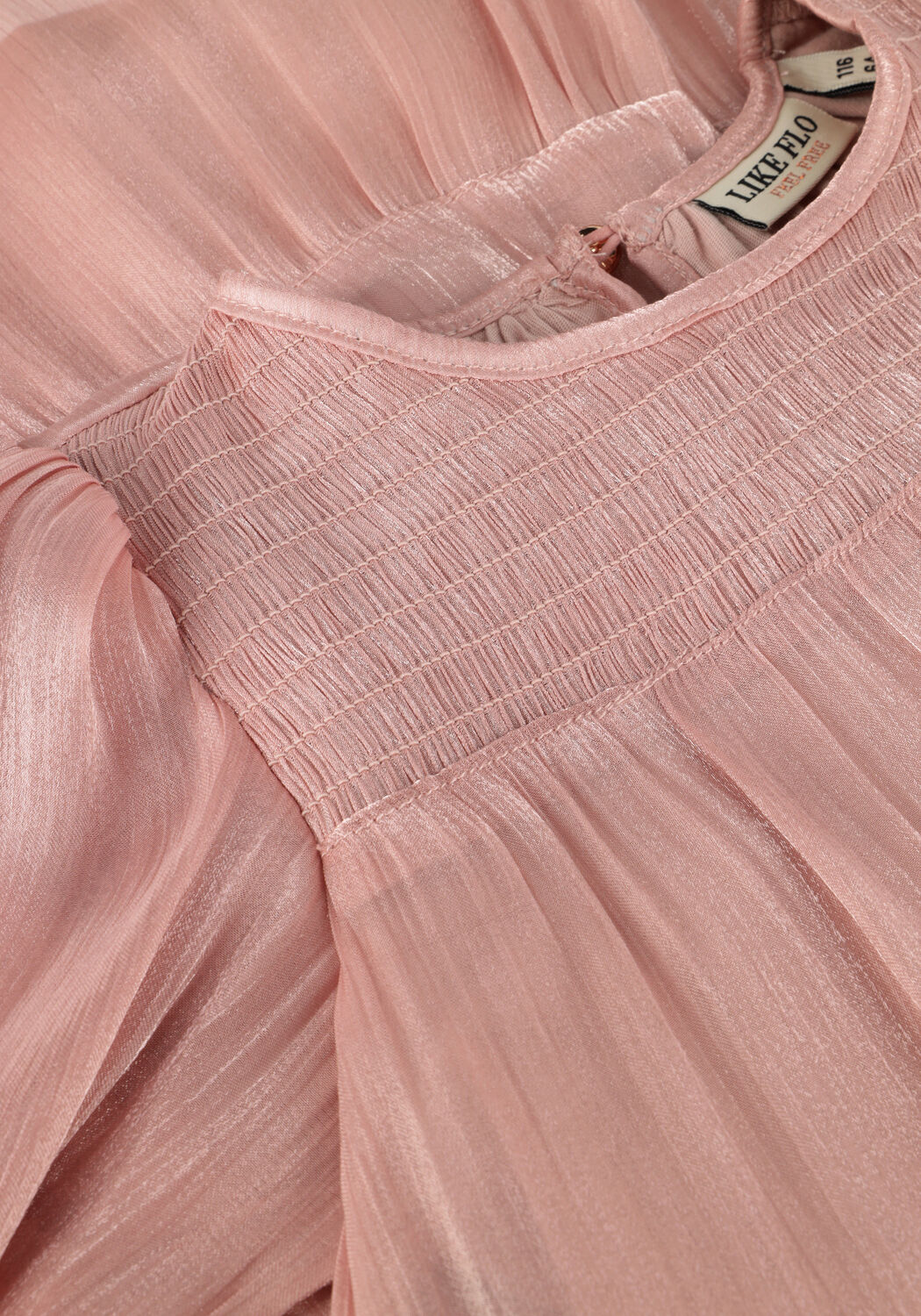 Lichtroze LIKE FLO Mini jurk FLO DRESS - large