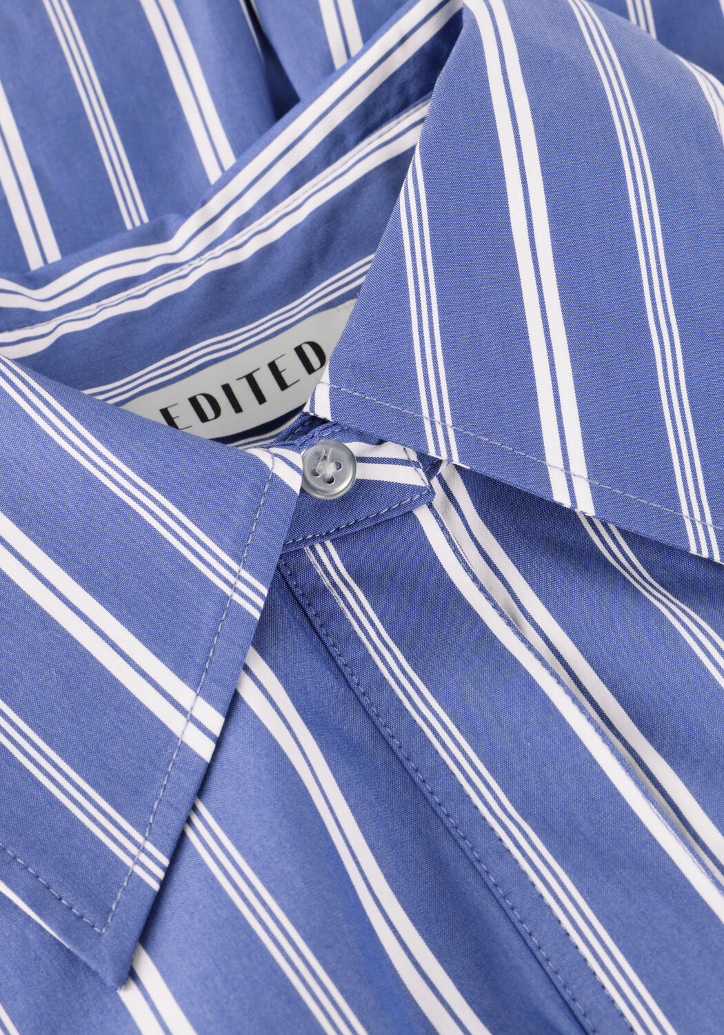 Blauwe EDITED Mini jurk DELORIS DRESS - large