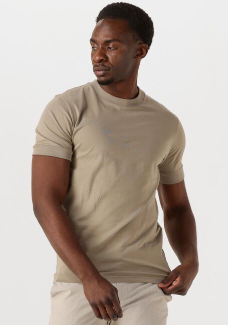 Taupe DRYKORN T-shirt ANTON 520062 - large