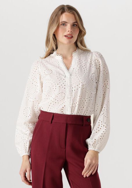Witte CO'COUTURE Blouses GISELLECC ANGLAISE V-SHIRT - large