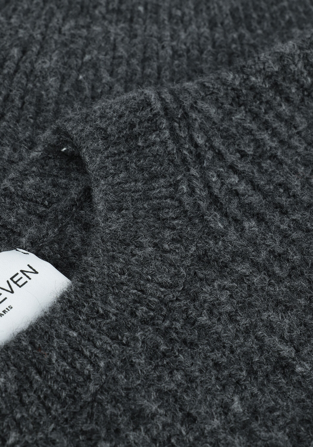 Zwarte EST'SEVEN Trui EST'VETEMENTS KNITTED SWEATER - large