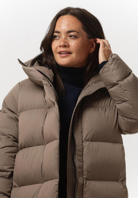 Taupe KRAKATAU Gewatteerde jas QW386 - large