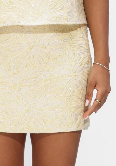 Creme NOTRE-V Minirok NV-HENDRINA BROCADE SKIRT - large