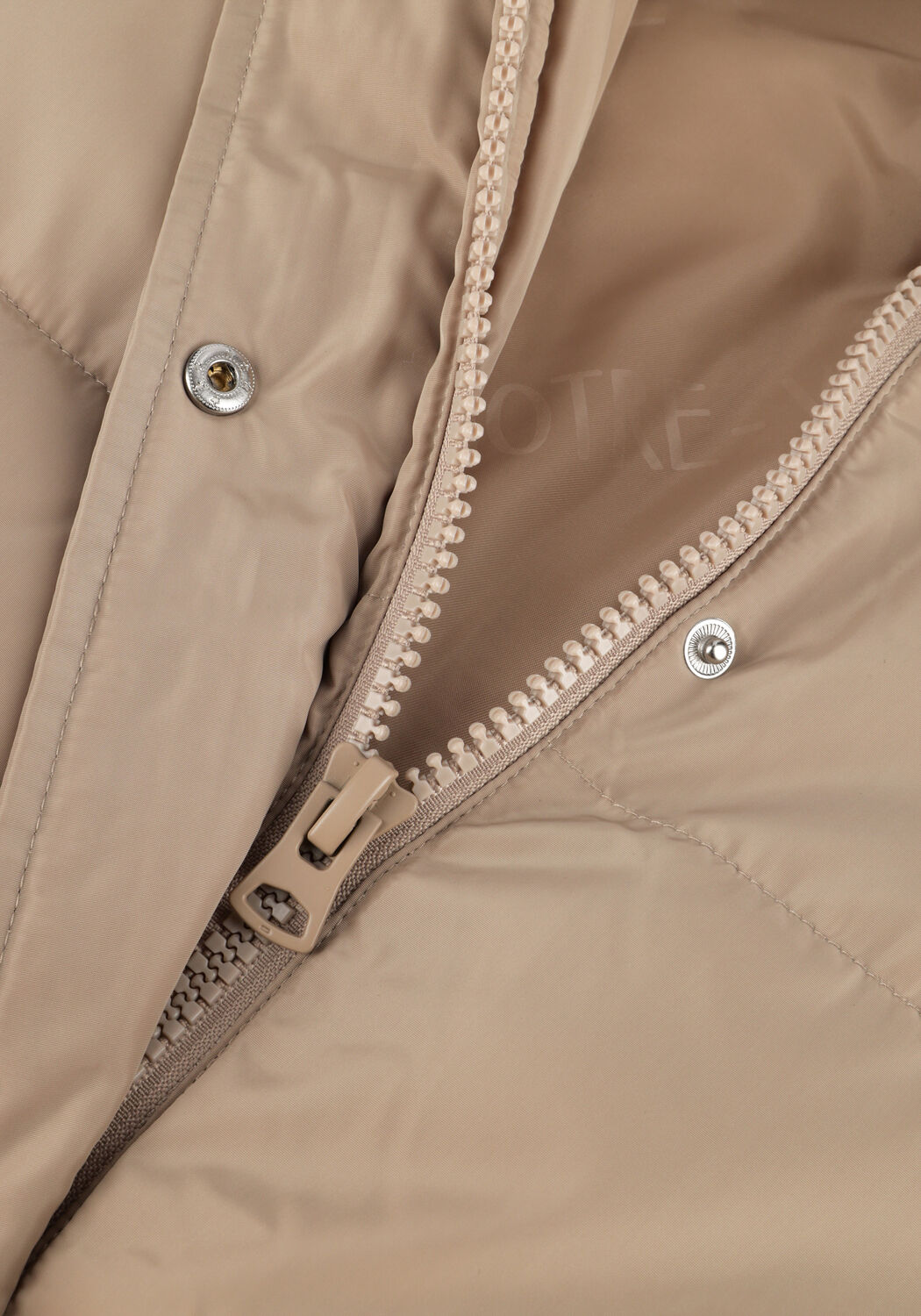 Zand NOTRE-V Gewatteerde jas PUFFER COAT LONG - large