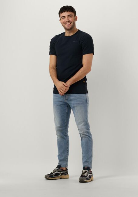 Donkerblauwe G-STAR RAW T-shirt SLIM BASE R T S/S - large