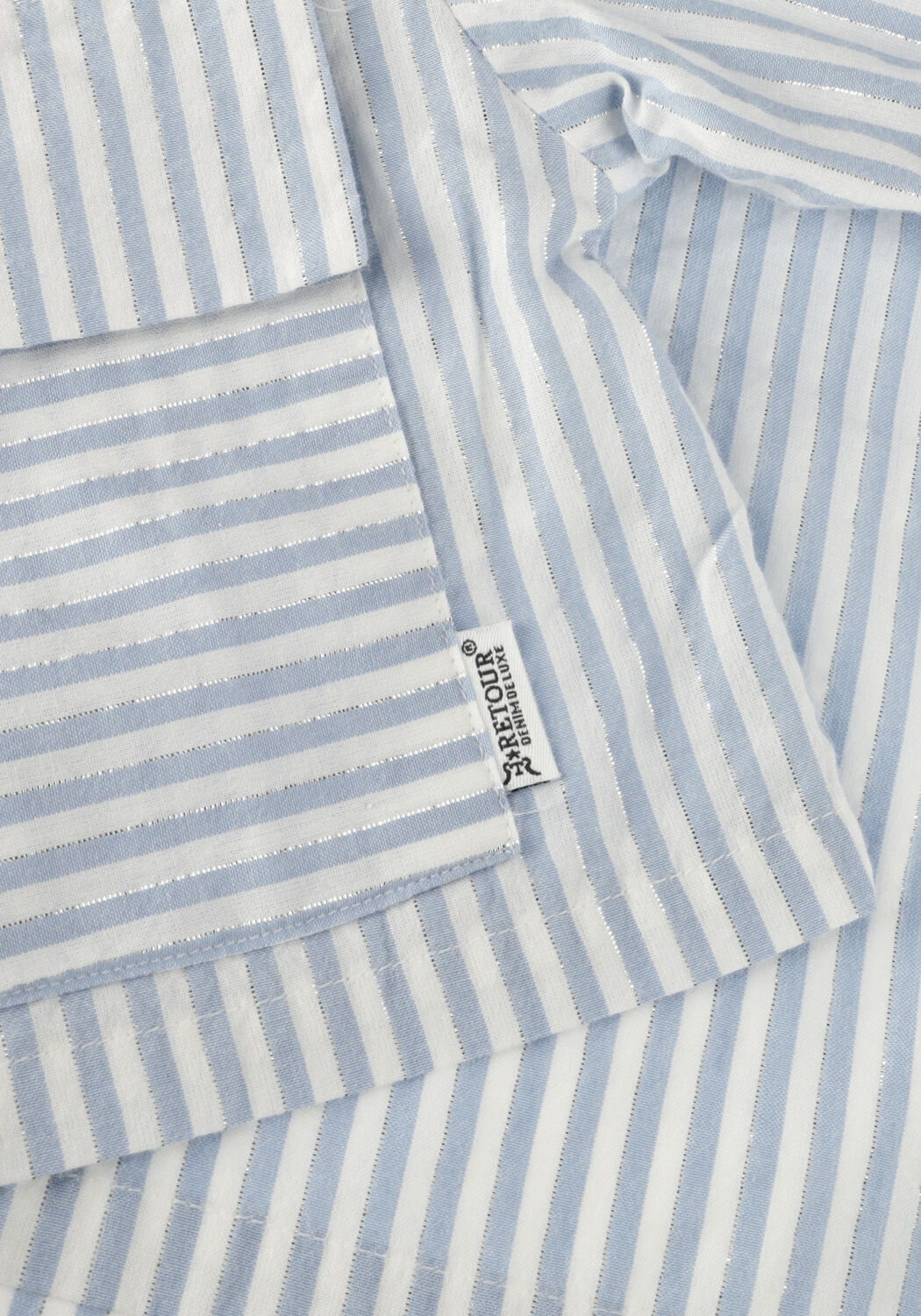 Blauwe RETOUR Blouses ISLA - large