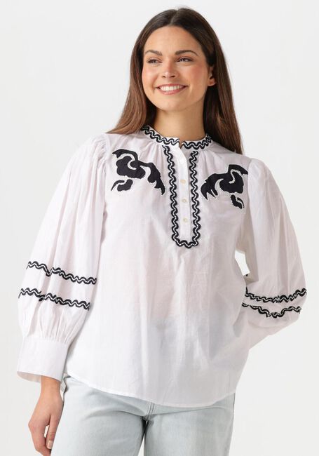 Witte ANTIK BATIK Blouses DALI BLOUSE - large