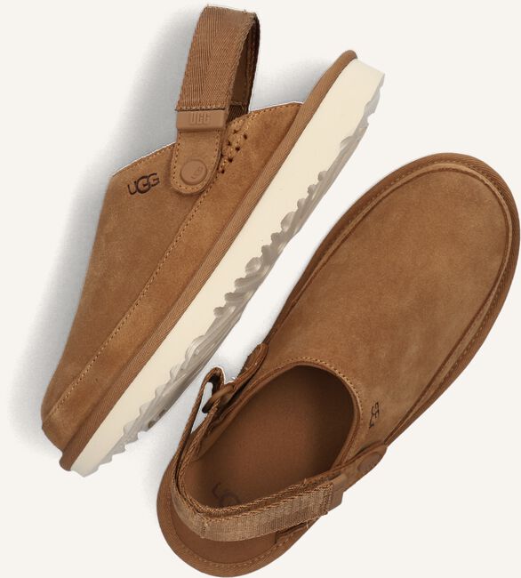 Cognac UGG Pantoffels K GOLDENSTAR CLOG Cognac UGG Pantoffels K GOLDENSTAR CLOG - large