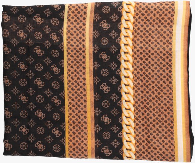 Camel GUESS Sjaal BLANE PRINTED SCARF - large