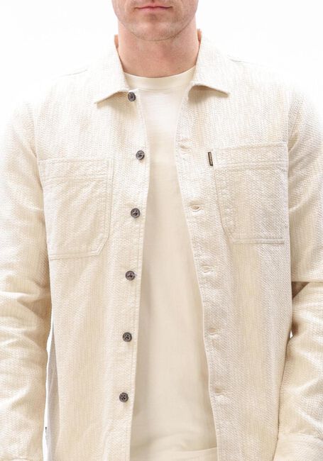 Beige PME LEGEND Overshirts THE PETE STRUCTURE DOBBY - large