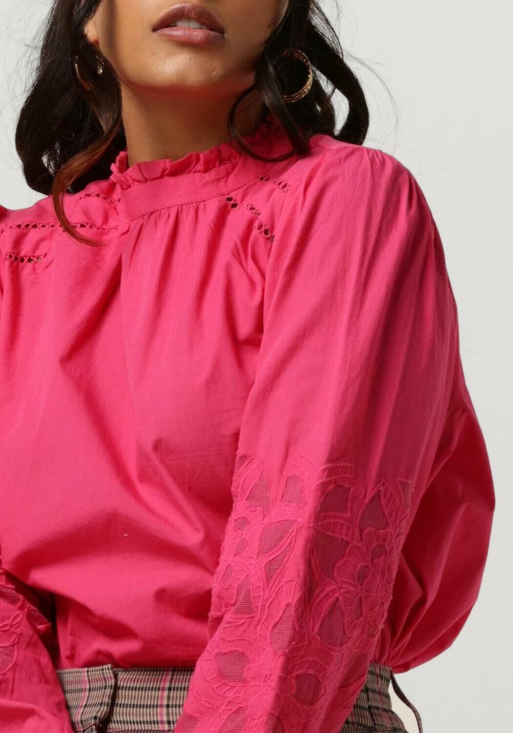 Y.A.S. Dames Tops & T-shirts Yaschelle Ls Top S. Roze
