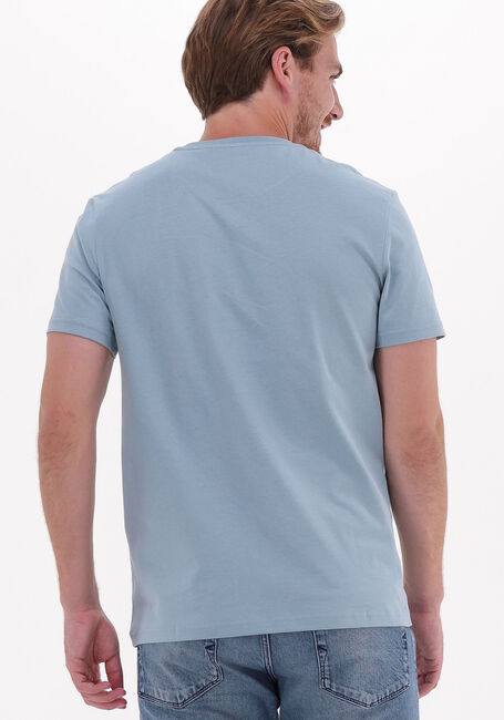 Lichtblauwe LYLE & SCOTT T-shirt PLAIN T-SHIRT - large