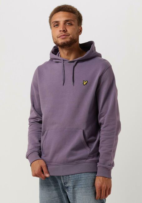Lila LYLE & SCOTT Truien/vesten PULLOVER HOODIE - large