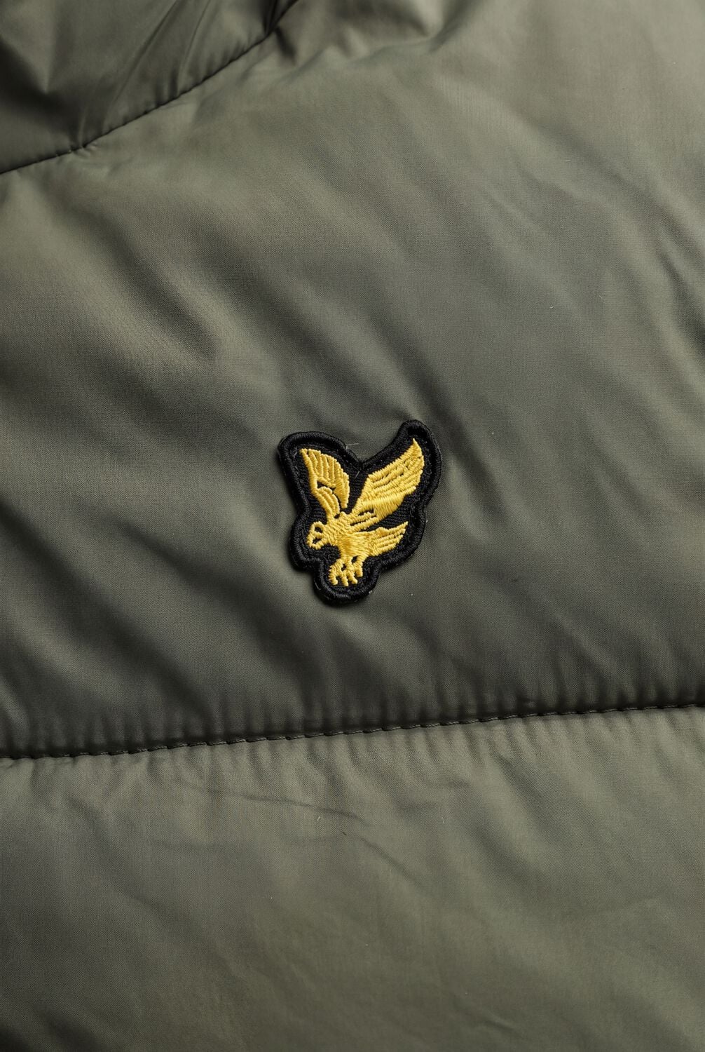Lyle & Scott winterjas met capuchon olijfgroen, foto 3