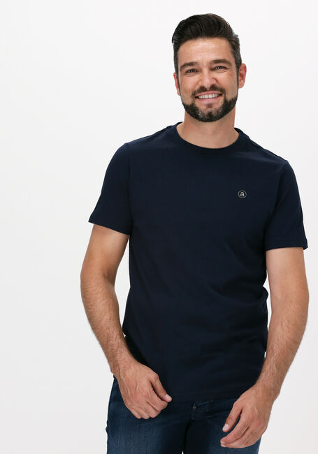 Donkerblauwe ANERKJENDT T-shirt AKROD NOOS TEE - large