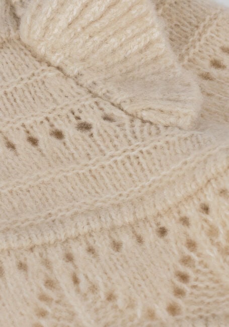 Beige Y.A.S. Coltrui YASCORALINE LS KNIT PULLOVER - large