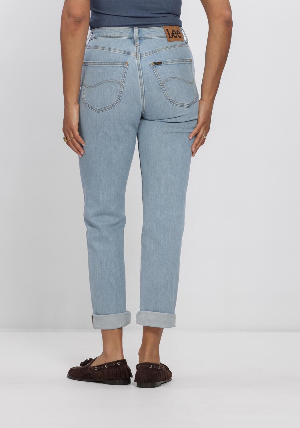 Blauwe LEE Jeans CAROL 112376631 - large