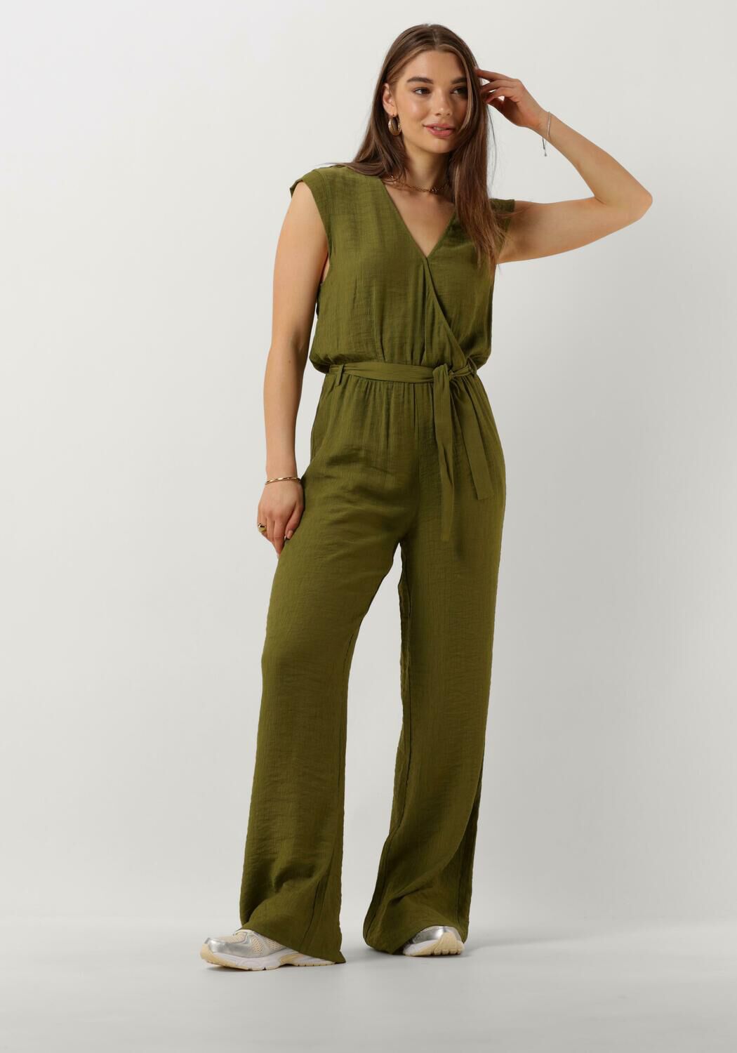 ANOTHER LABEL Dames Jumpsuits Jess Jumpsuit S l Groen