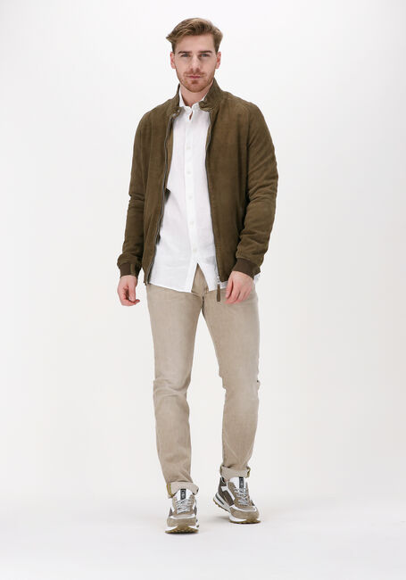 Gebroken wit DSTREZZED Casual overhemd JAGGER SHIRT LINEN - large