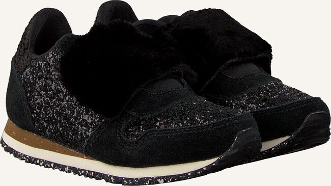Zwarte WODEN Lage sneakers NESSA GLITTER Zwarte WODEN Lage sneakers NESSA GLITTER - large