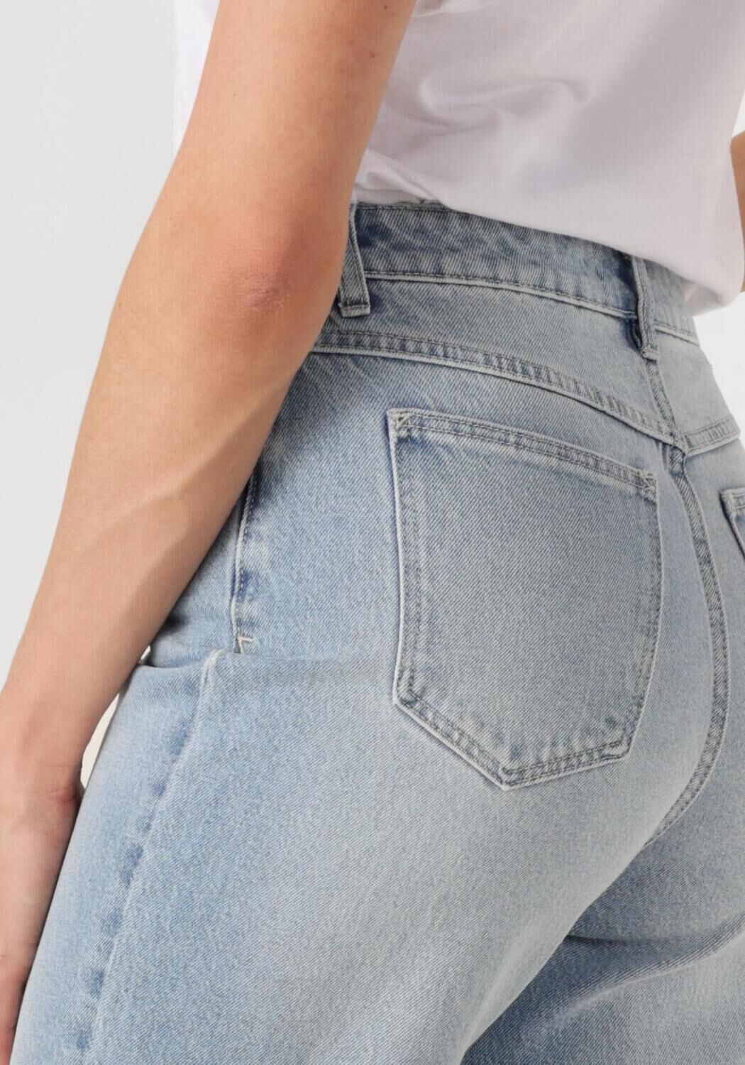 ABRAND JEANS Dames Jeans High Straight Gia Blauw