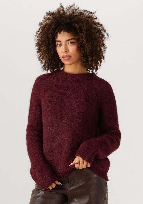 SELECTED WOMEN SLFGABELLA LS KNIT BOW O-NECK - large