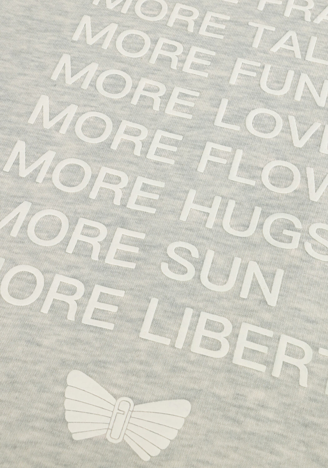 Lichtgrijze FRANKIE & LIBERTY Trui RENSKE SWEATSHIRT - large