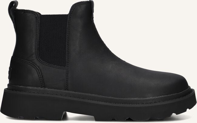 Zwarte UGG Chelsea boots M CHELSEA LUG LEATHER Zwarte UGG Chelsea boots M CHELSEA LUG LEATHER - large