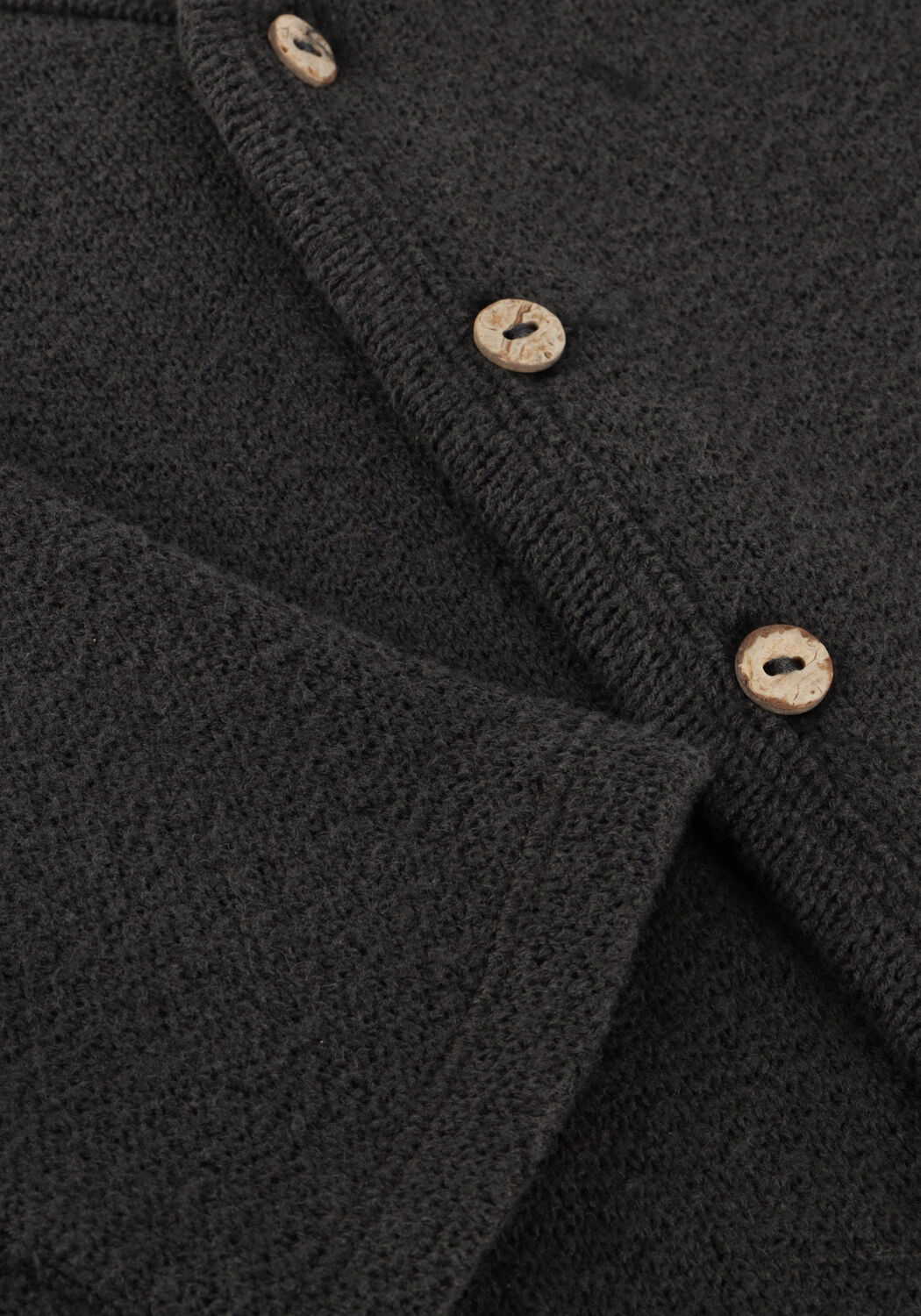 Donkergrijze PLAY UP Vest JERSEY CARDIGAN B - large