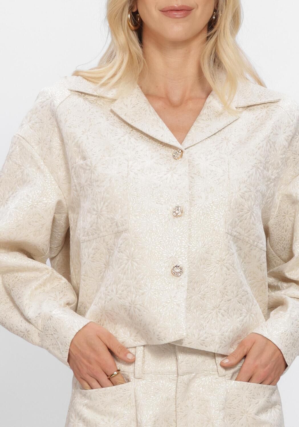 Beige AMAYA AMSTERDAM Jack SALIA JACKET - large