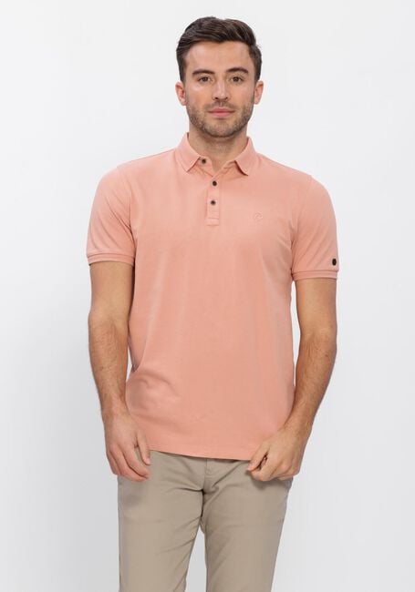 Roze CAST IRON Polo SLIM FIT FINE PIQUE ESSENTIAL - large