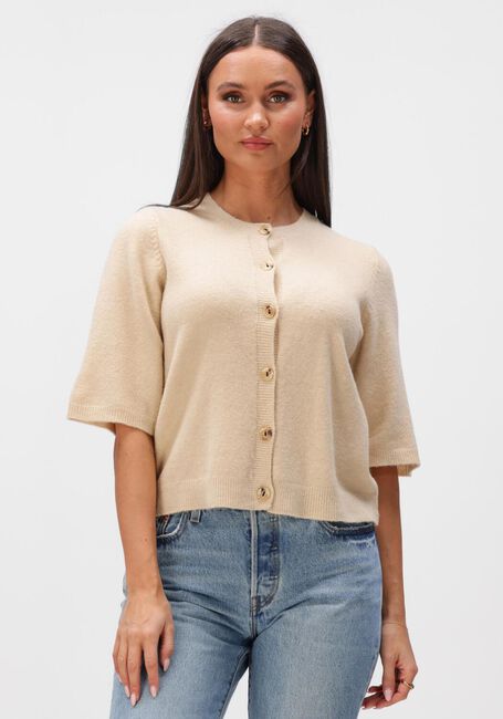 Beige MINUS Vest MSJANNA KNIT CARDIGAN - large