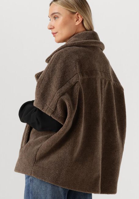 Bruine DEBLON SPORTS Teddy jas JAIMY BODYWARMER - large