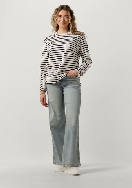 Blauwe ENVII Top ENKULLA LS STRIPE 5310 - large