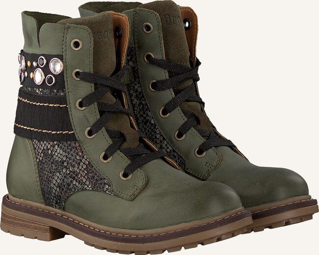 Groene BRAQEEZ Veterboots RILEY RIDER Groene BRAQEEZ Veterboots RILEY RIDER - large
