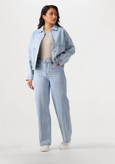 Lichtblauwe MOVES Straight leg jeans ADANNA JEANS 4283 - large