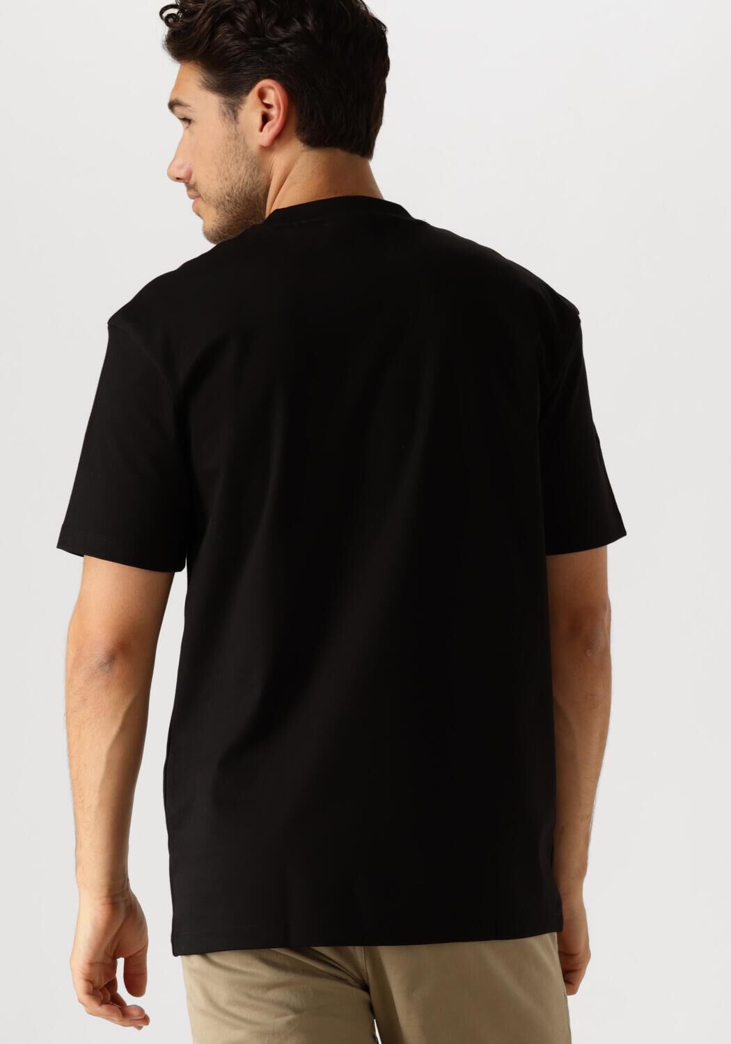 HUGO Heren Polo's & T-shirts Dalile Zwart