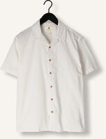 Witte ANERKJENDT Overhemden AKLEO SSS COT/LINEN SHIRT Witte ANERKJENDT Overhemden AKLEO SSS COT/LINEN SHIRT - medium