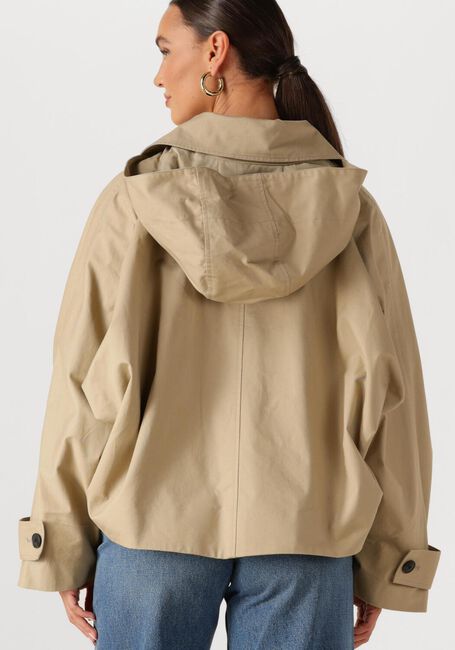 Beige WITHBLACK Jack WBLALAIA HOODED JACKET - large