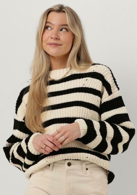 Gebroken wit CO'COUTURE Trui EISHA STRIPE KNIT - large