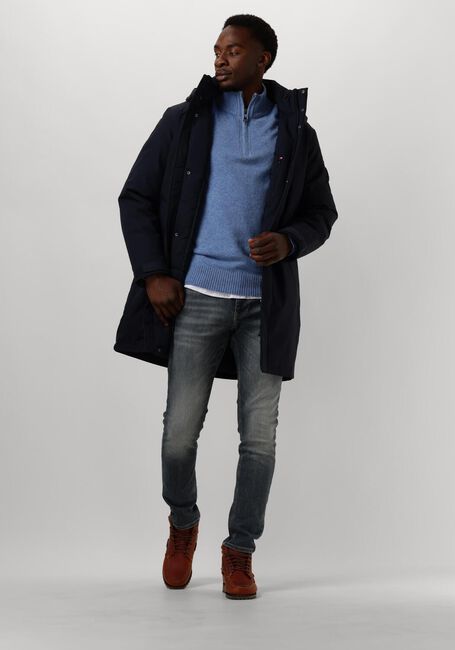 Donkerblauwe TOMMY HILFIGER Parka's TECH PADDED PARKA - large