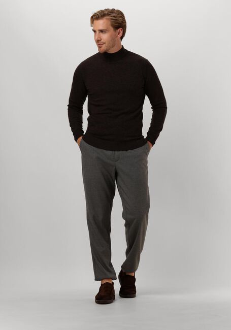 Grijze PLAIN Pantalon THEO PL 438 - large