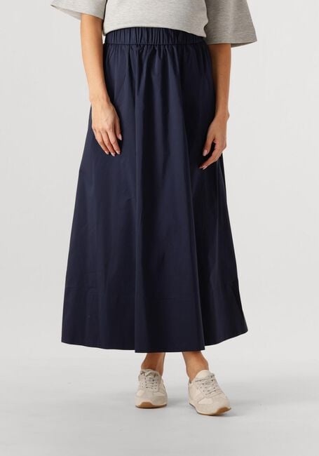 Blauwe NEO NOIR Rokken YARA LONG POPLIN SKIRT - large