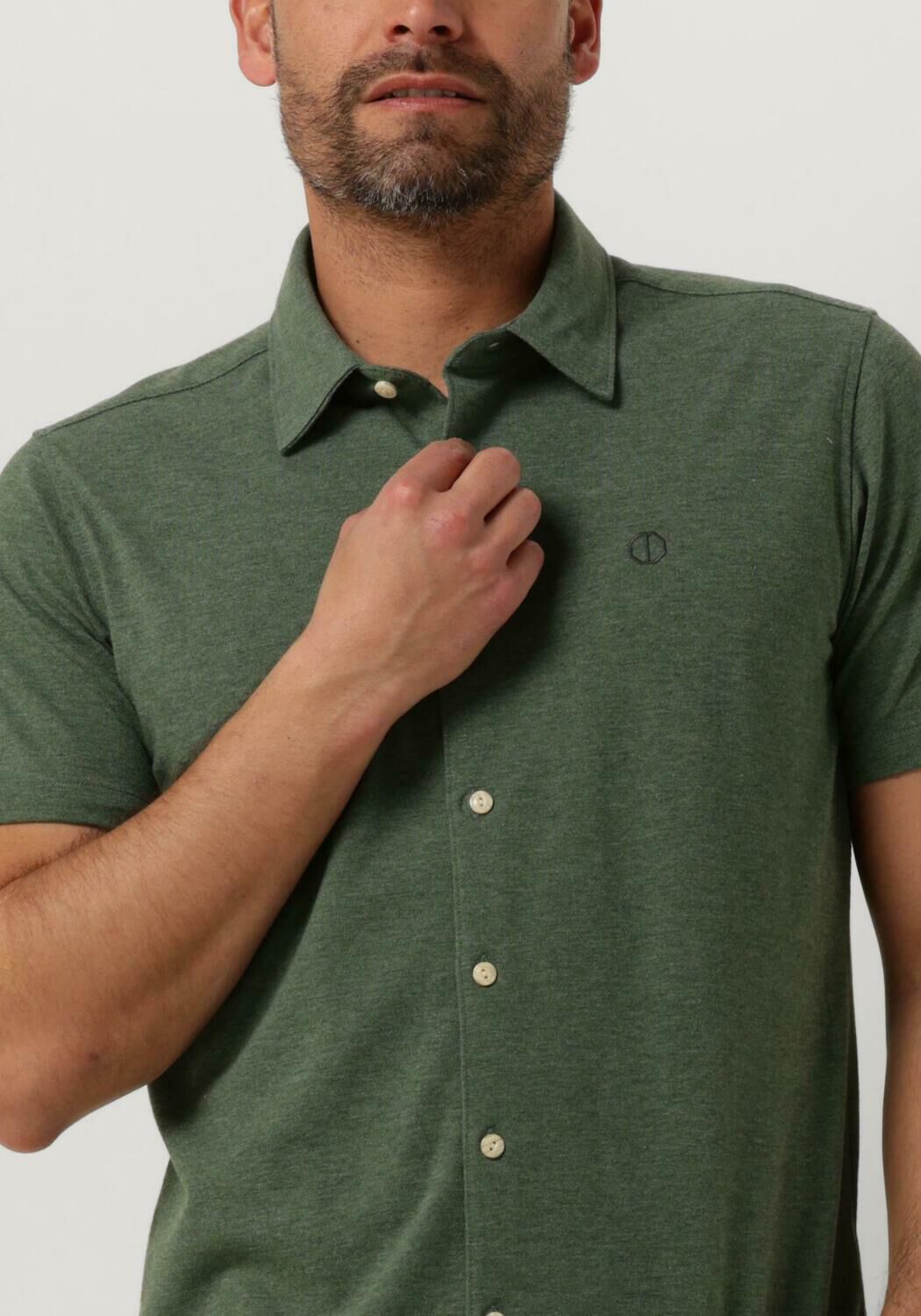 DSTREZZED Heren Overhemden Ds_layton Shirt Groen