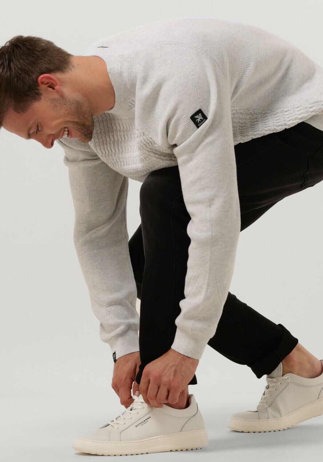 Witte SCOTCH & SODA Lage sneakers DURAN - large